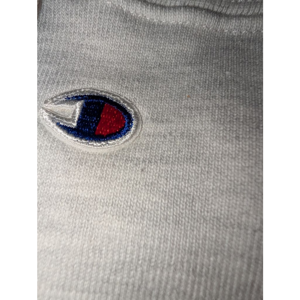Champion Grey Blue Cropped Sweatshirt Womens XS - Picture 5 of 6